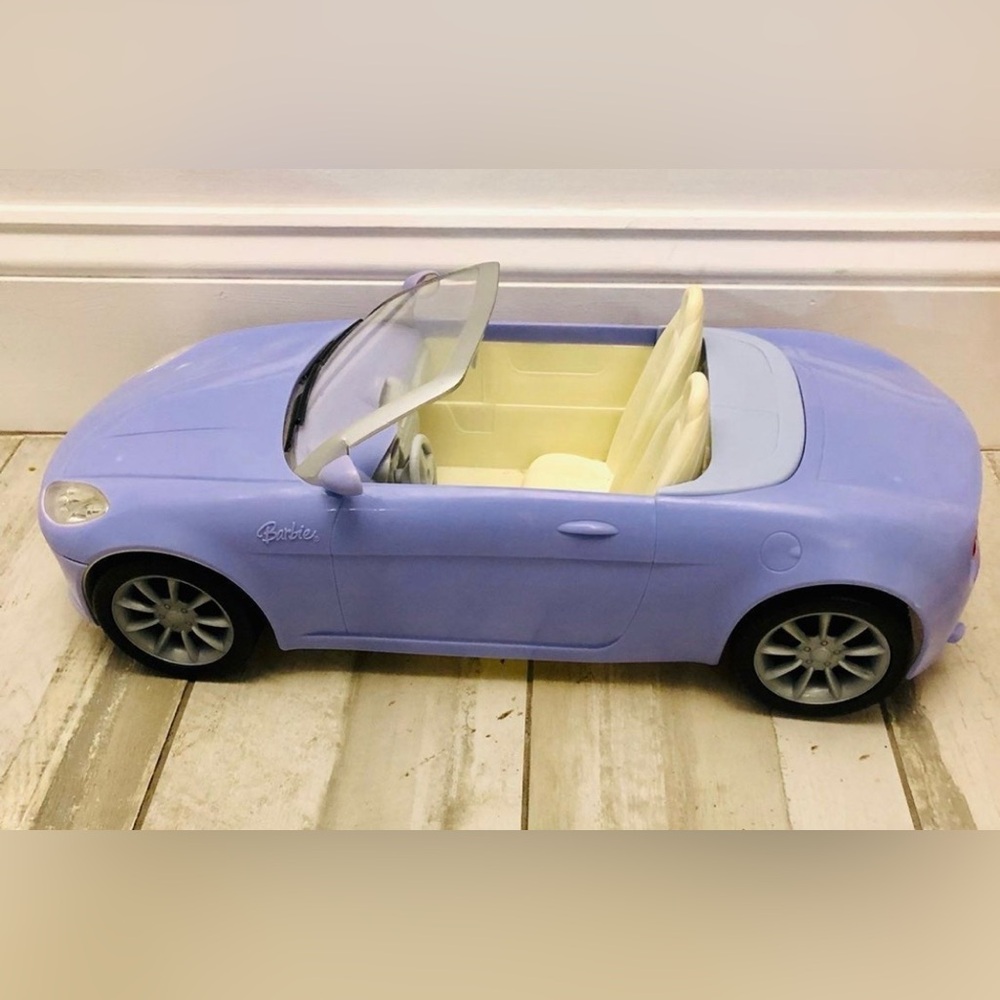 Barbie Lavender Convertible Car - Vintage